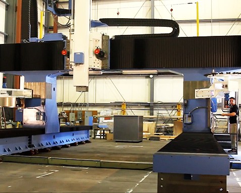 5 axis large gantry mill